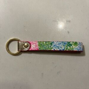 New without tags pink Lilly Pulitzer keyring